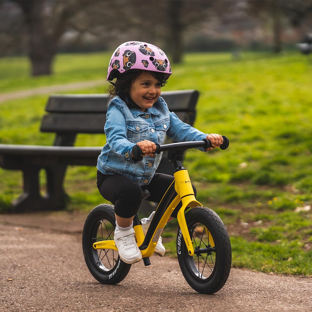 Hornit AIRO Balance Bike for Toddlers 18 Months to 5 Years - Ultra Lightweight Magnesium Alloy Training Bike | Perfect for Learning to Ride, Outdoor Play & Preschool Activities
