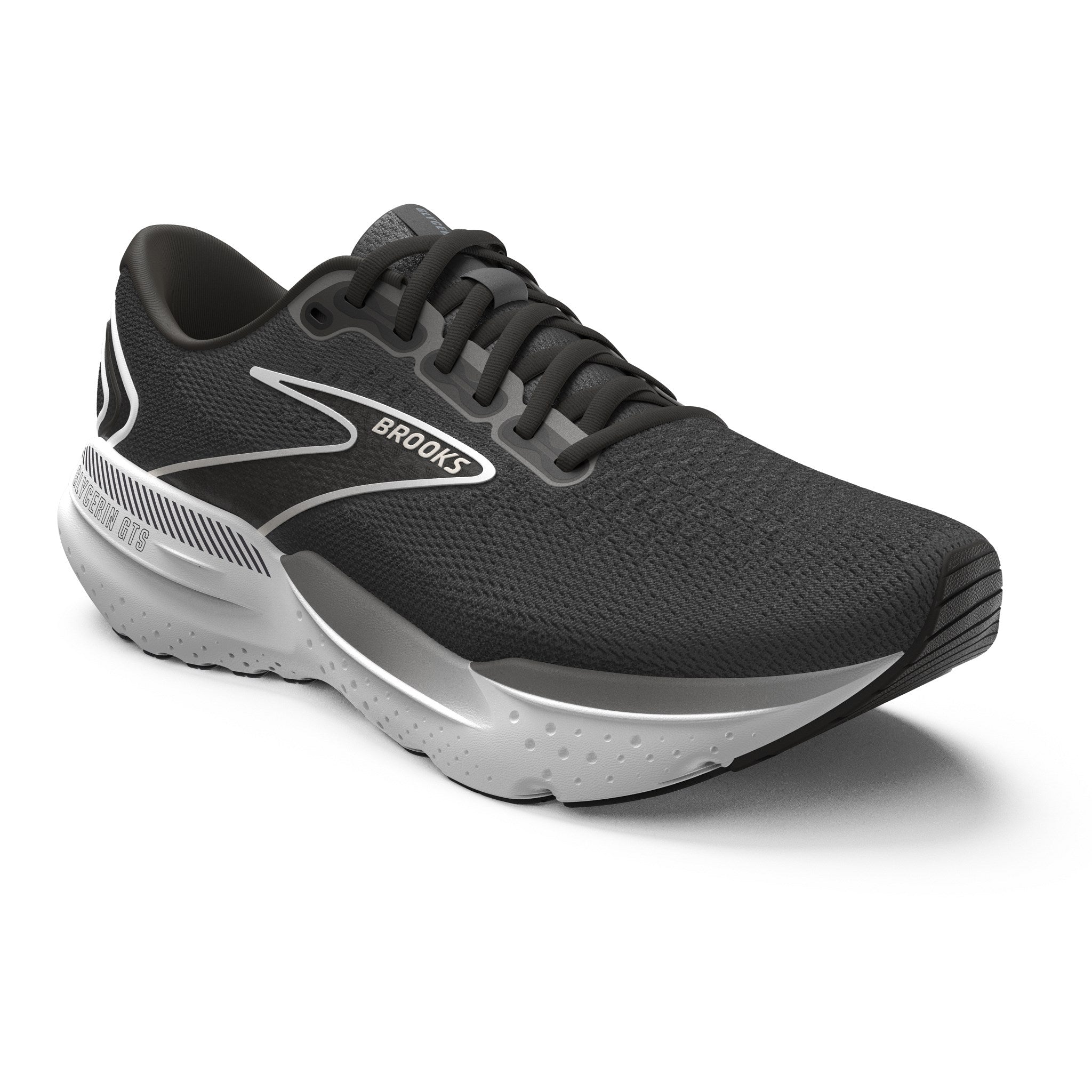 Brooks Men's Glycerin GTS 21 Running Shoes - Premium Cushioned Support for Marathon Training & Daily Jogging