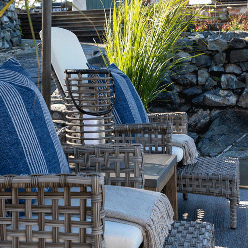 Artwood Tampa Outdoor Lounger - Classic Grey Patio Furniture for Poolside, Garden & Backyard Relaxation