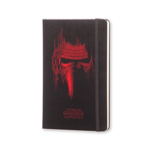 Moleskine Star Wars VII Limited Edition Kylo Ren Large Hardcover Notebook - Perfect for Journaling, Sketching & Collectors | Gift for Star Wars Fans & Writers