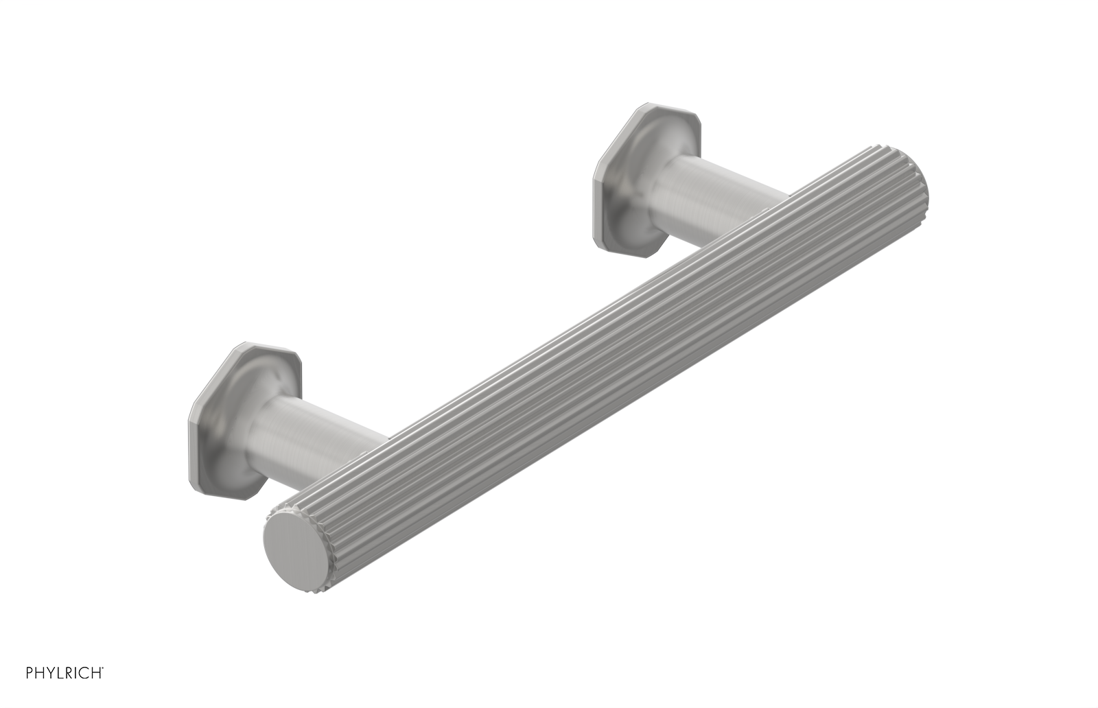 DUSTRIE 4 Pack Cabinet Pulls 370 91 04 - Brushed Nickel Drawer Handles for Kitchen Cabinets, Dressers & Furniture Hardware (Easy Installation, Modern Design)
