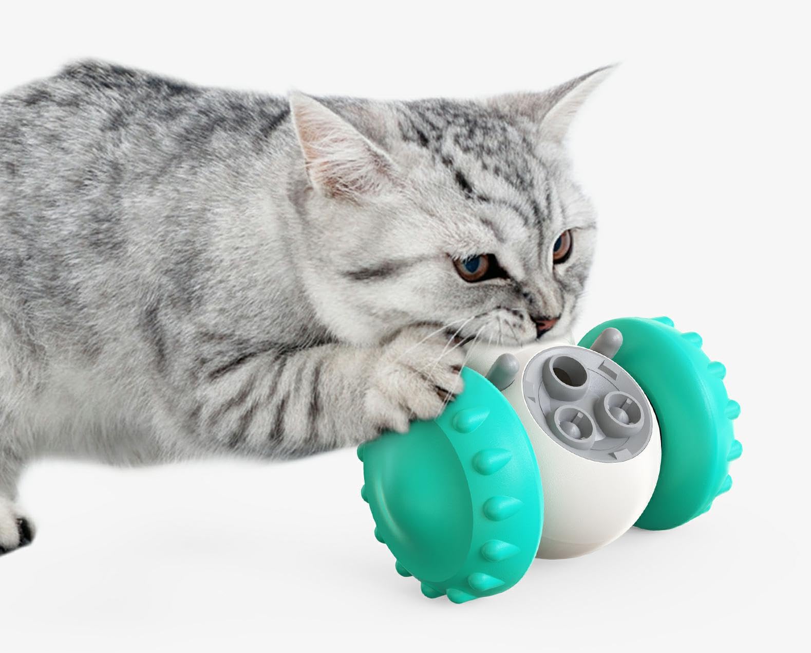 Interactive Dog Toy for Treat Dispensing - Blue, Durable Chew-Resistant Design for Small & Large Dogs - Perfect for Training, Boredom Relief & Mental Stimulation