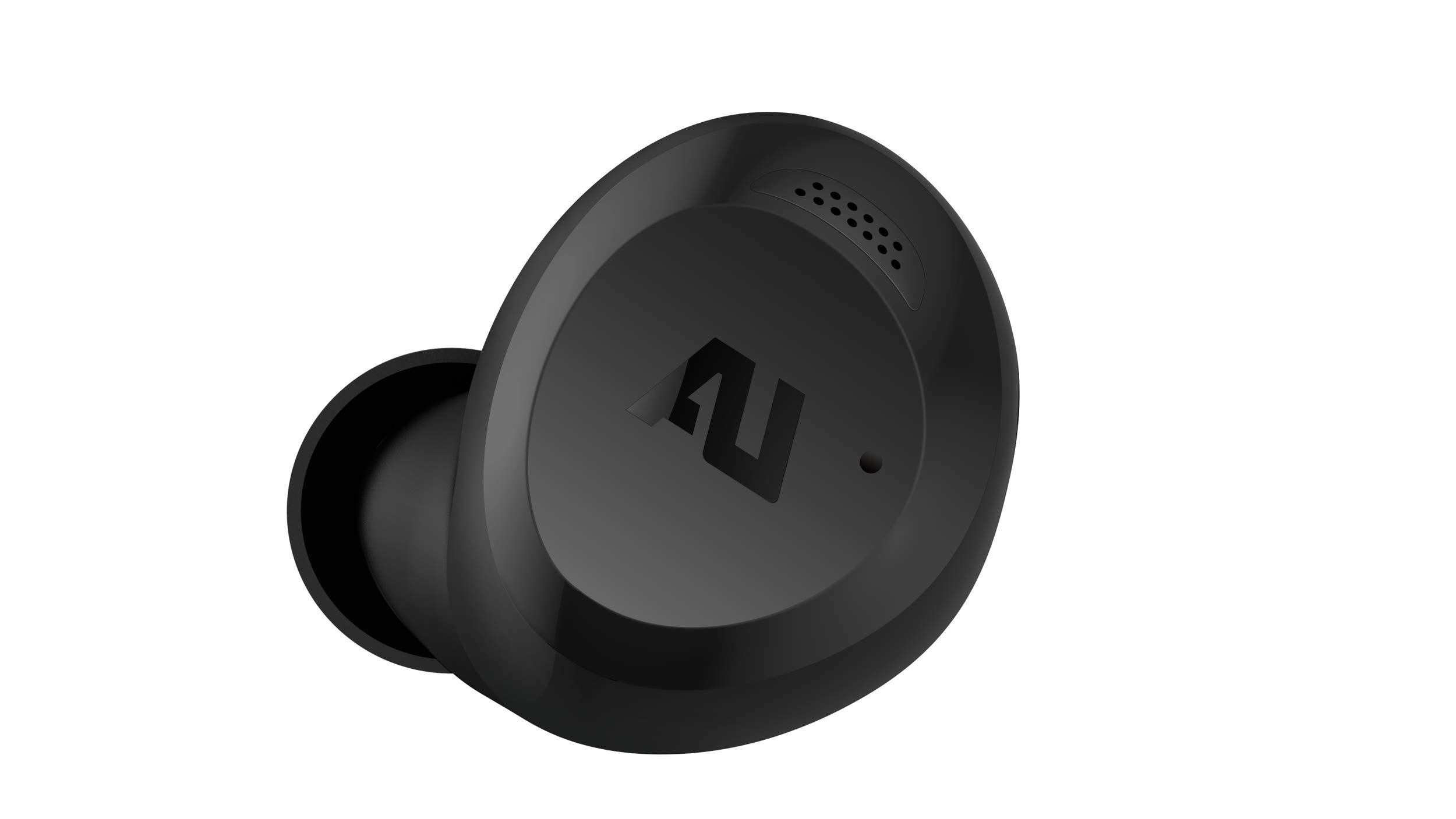 ausounds AU-Stream Hybrid Bluetooth True Wireless Earbuds with Active Noise Cancellation, Touch Controls & Wireless Charging Case - Premium Dynamic Drivers for Crystal Clear Audio (Black) | Perfect for Commuting, Workouts & Travel