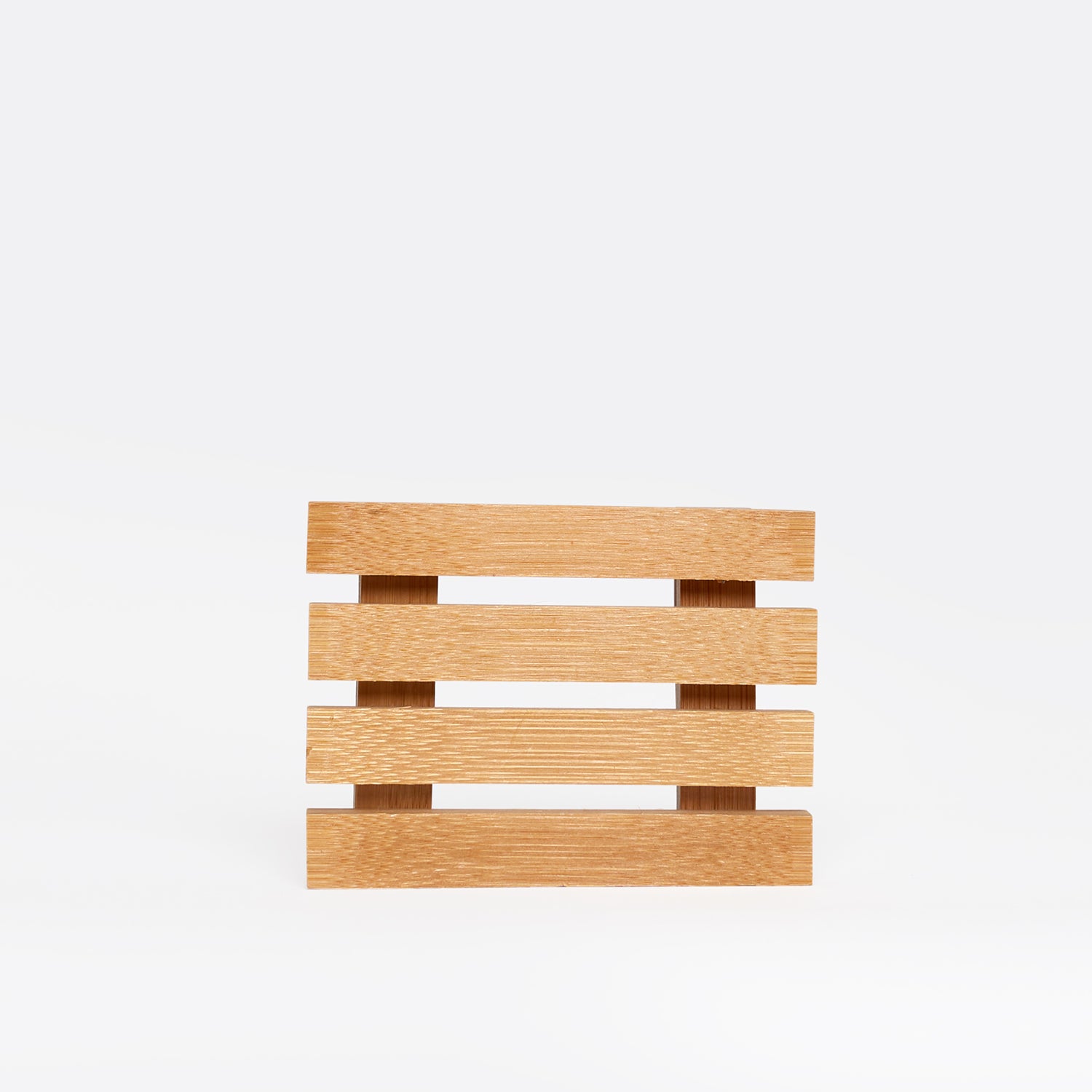Natural Wood Soap Dish for Bathroom - Handmade Bamboo Soap Holder with Drainage, Perfect for Shower, Sink, and Countertop Organization