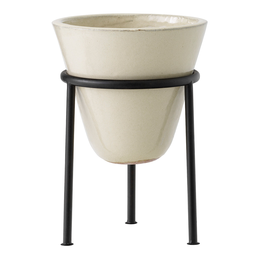Modern Menu Daiza Planter - Elegant Ceramic Flower Pot for Indoor Plants, Succulents & Home Decor | Perfect for Living Room, Office Desk & Gift Ideas