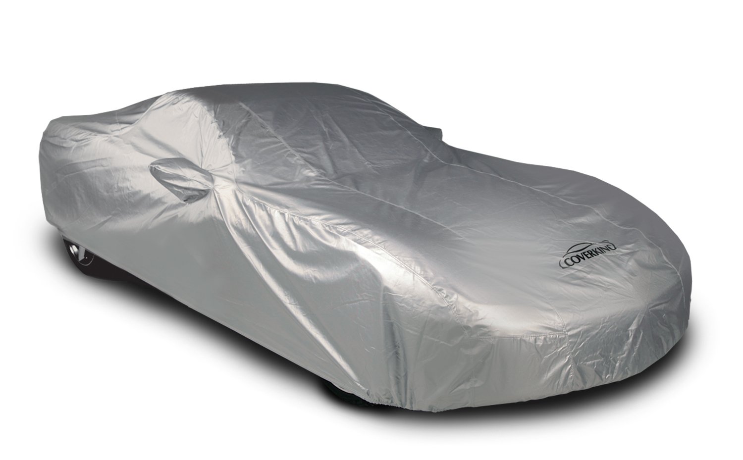Coverking Custom Fit Car Cover for Dodge Charger - Silverguard Silver Waterproof Protection | All-Weather Shield for Outdoor Parking & Vehicle Storage