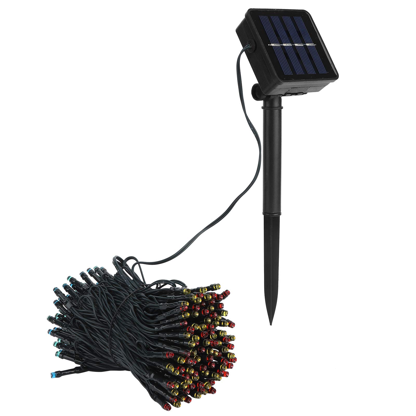 Waterproof Solar String Lights Outdoor - Durable Solar Christmas Lights with Ground Stakes for Patio, Garden, Party & Holiday Decor - Weatherproof Fairy Lights for Home, Yard, Wedding & Events