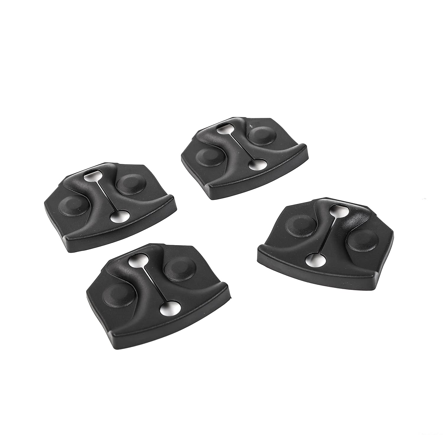 Voodonala ABS Car Door Lock Cover & Hinge Protector - Anti-Rust Door Lock Cover for Ford F150 2015-2023 Models (4-Piece Set) - Perfect for Off-Roading, Winter Protection & Vehicle Maintenance