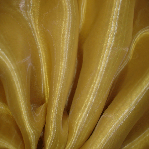 Elegant Gold Glass Organza Fabric - Perfect for Wedding Decorations, Bridal Gowns & Home Decor