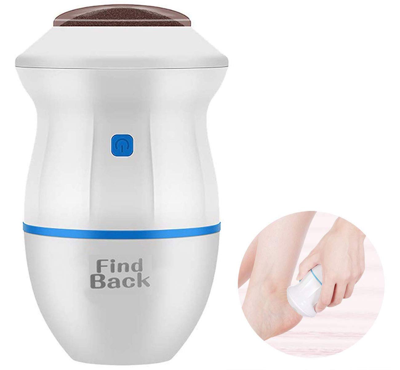 Electric Callus Remover & Foot File - Professional Pedicure Tool for Dead Hard Cracked Dry Skin Care - Fast & Painless Foot Grinder for Smooth Heels - Perfect for Home Spa, Salon Use & DIY Foot Care Routine