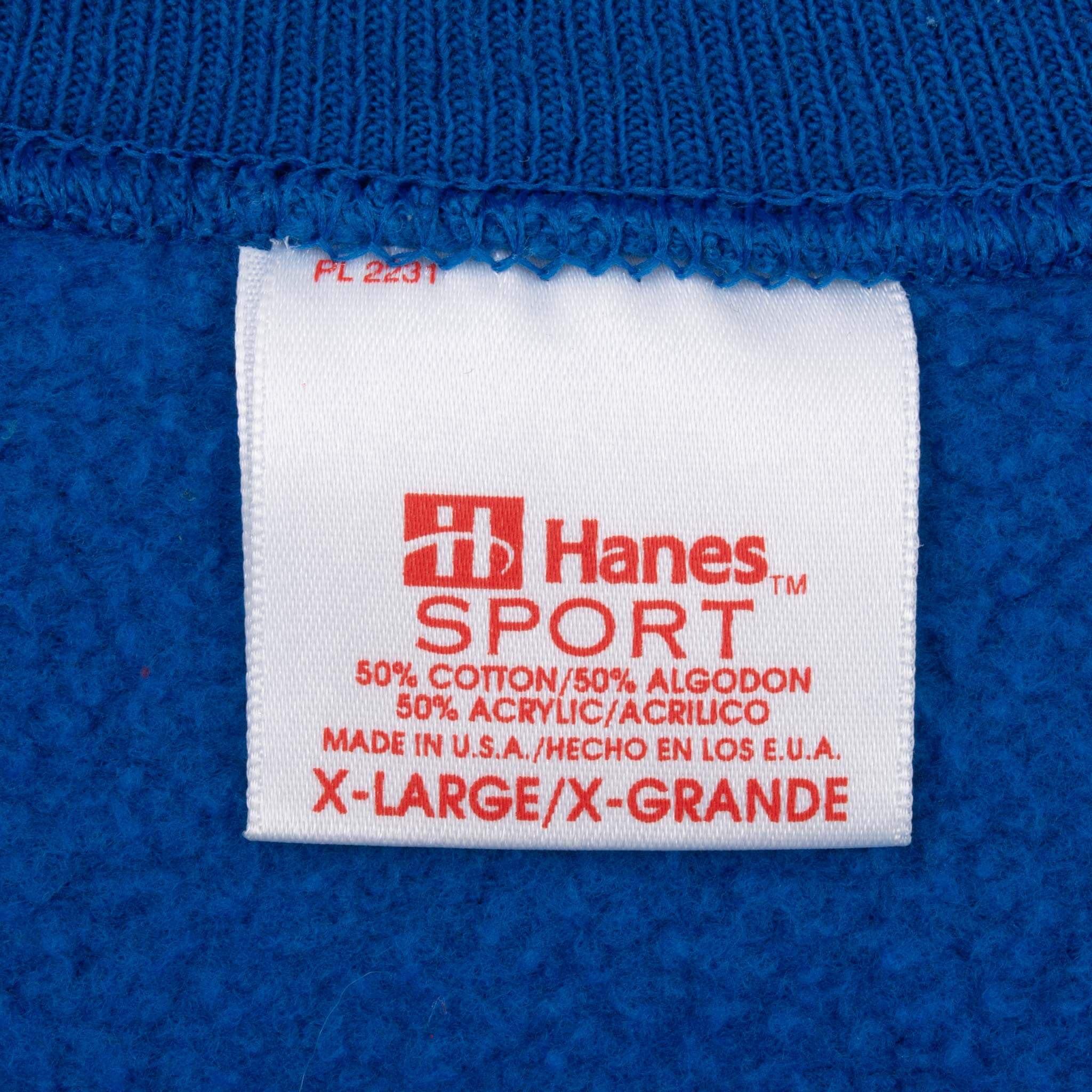 Vintage 1990s Bootleg Gucci Hanes Sweatshirt XL - Made in USA - Retro Streetwear & 90s Hip Hop Fashion for Men