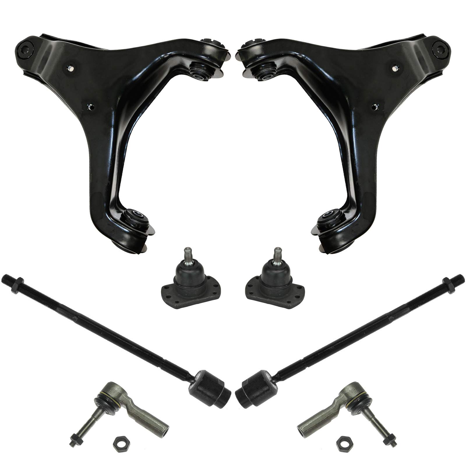 High-Quality 8-Piece Front Control Arm Ball Joint & Tie Rod End Steering Suspension Kit – Perfect for Smooth Ride & Enhanced Vehicle Handling – Ideal for Off-Roading, Daily Commute & Performance Upgrades