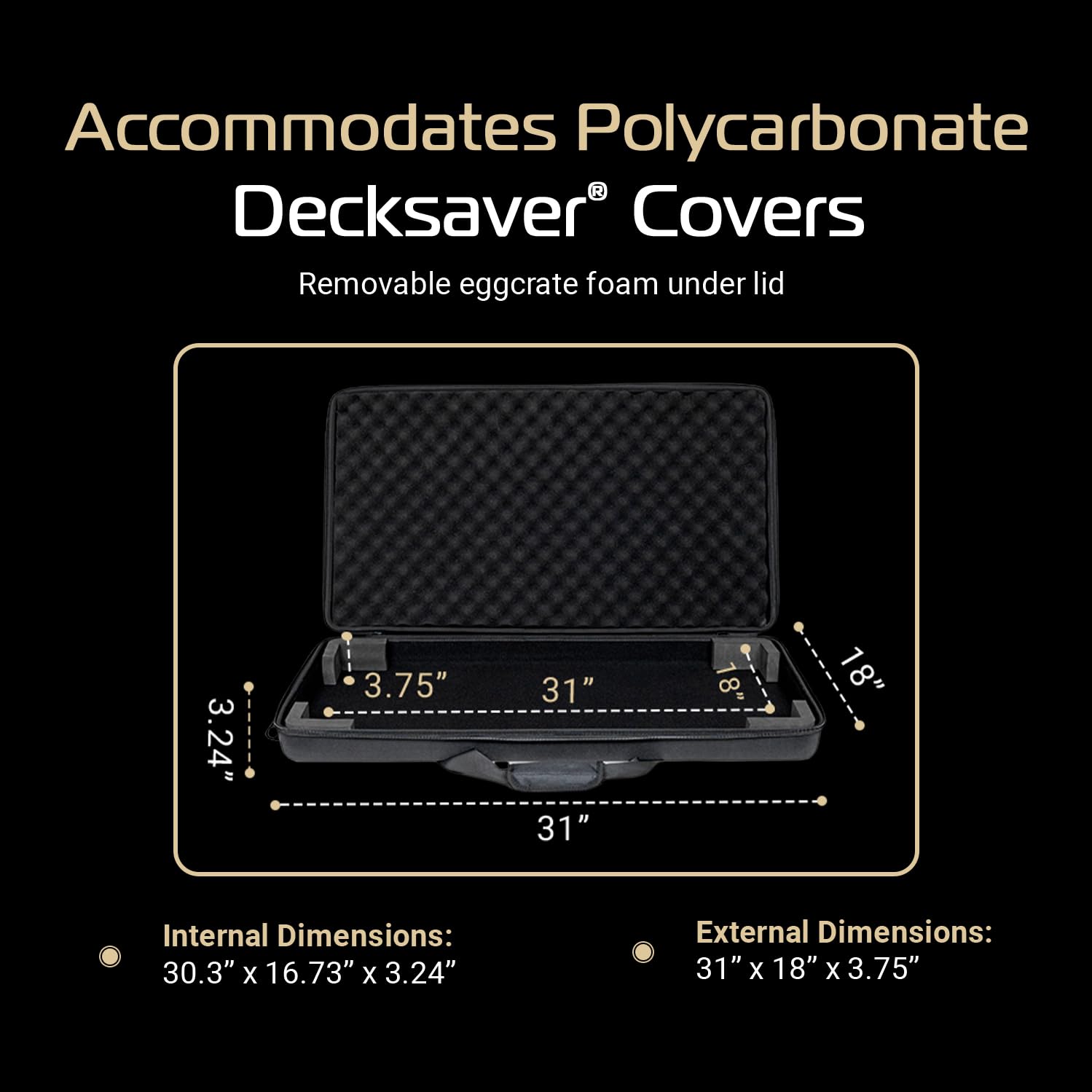 DDJ-REV5 Headliner Pro-Fit™ Protective DJ Controller Case - Perfect for Gigs, Travel & Studio Use