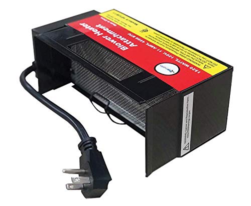 Airmaster Electric Heater Attachment - Portable Space Heater for Home, Office & Garage - Fast Heating with Adjustable Temperature - Perfect for Winter & Cold Weather Use