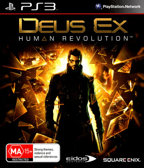Deus Ex: Human Revolution - PS3 Game (PAL Version) | Action RPG for Playstation 3 | Perfect for Sci-Fi & Stealth Gaming Fans