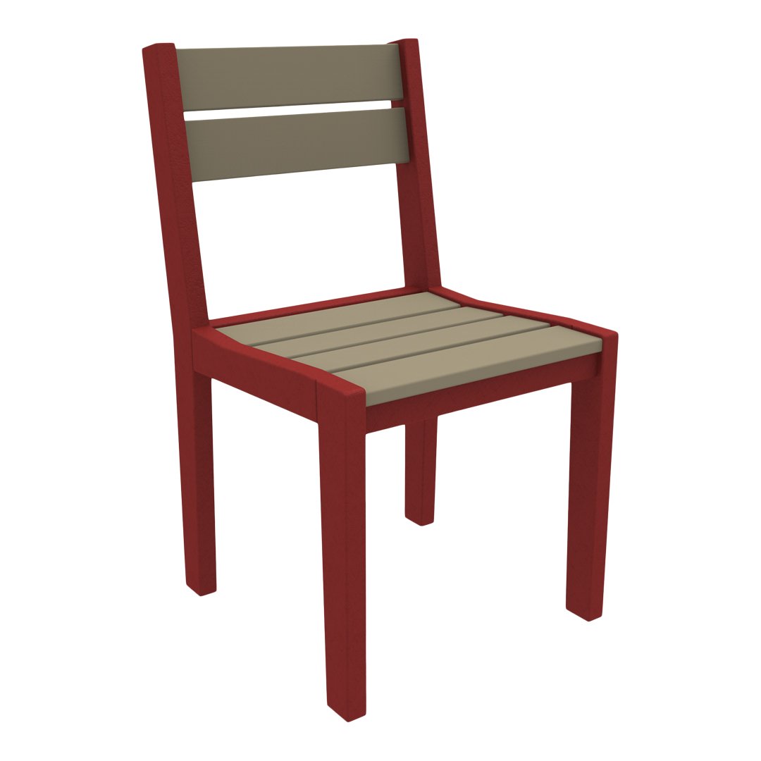 Stylish Coastline Cafe Dining Chair - Modern Wooden Bistro Chair for Kitchen, Restaurant & Patio - Perfect for Home, Cafe & Outdoor Dining
