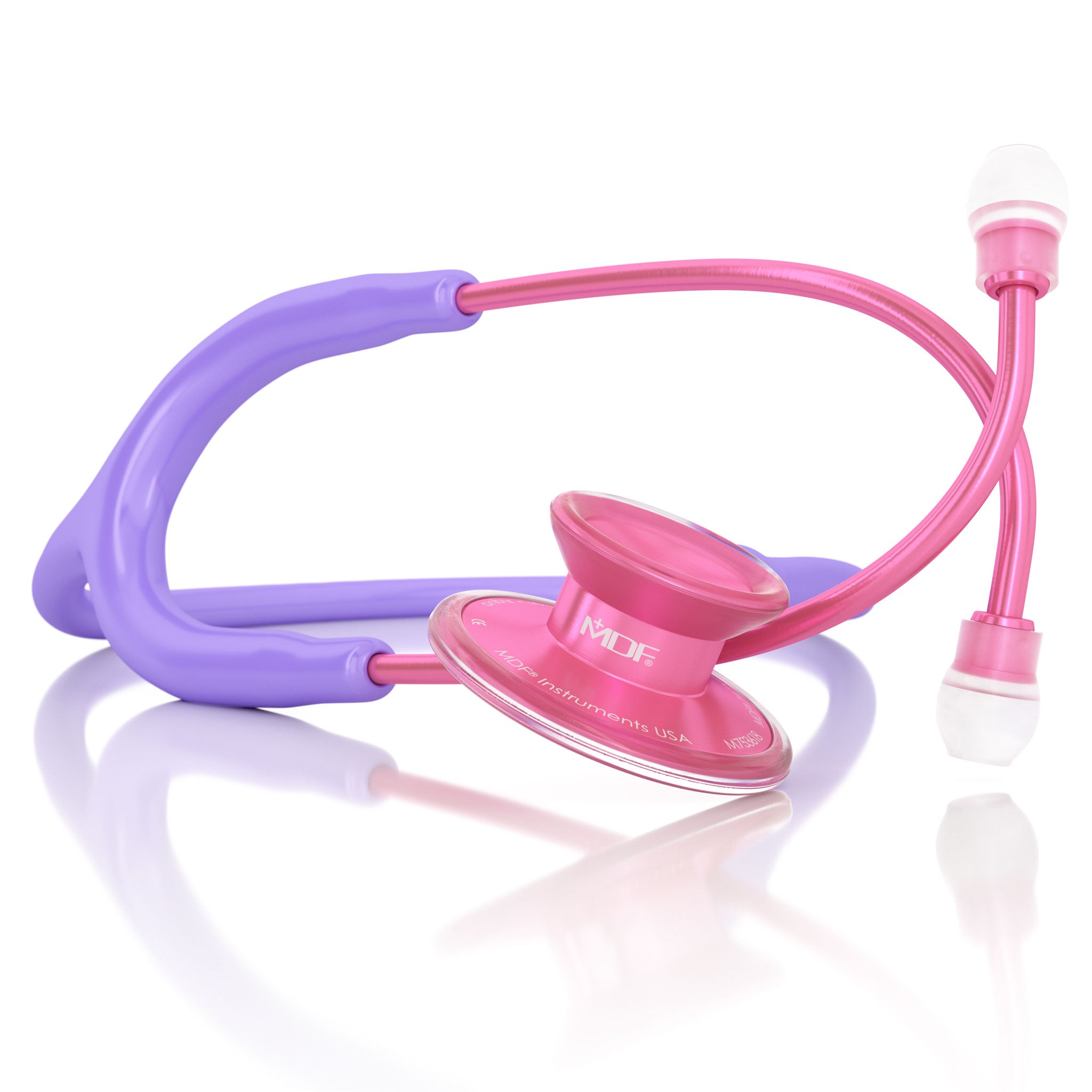 Acoustica® Pink Stethoscope - Premium Medical Stethoscope for Doctors & Nurses | Ideal for Pediatric Care, Nursing Students & Healthcare Professionals