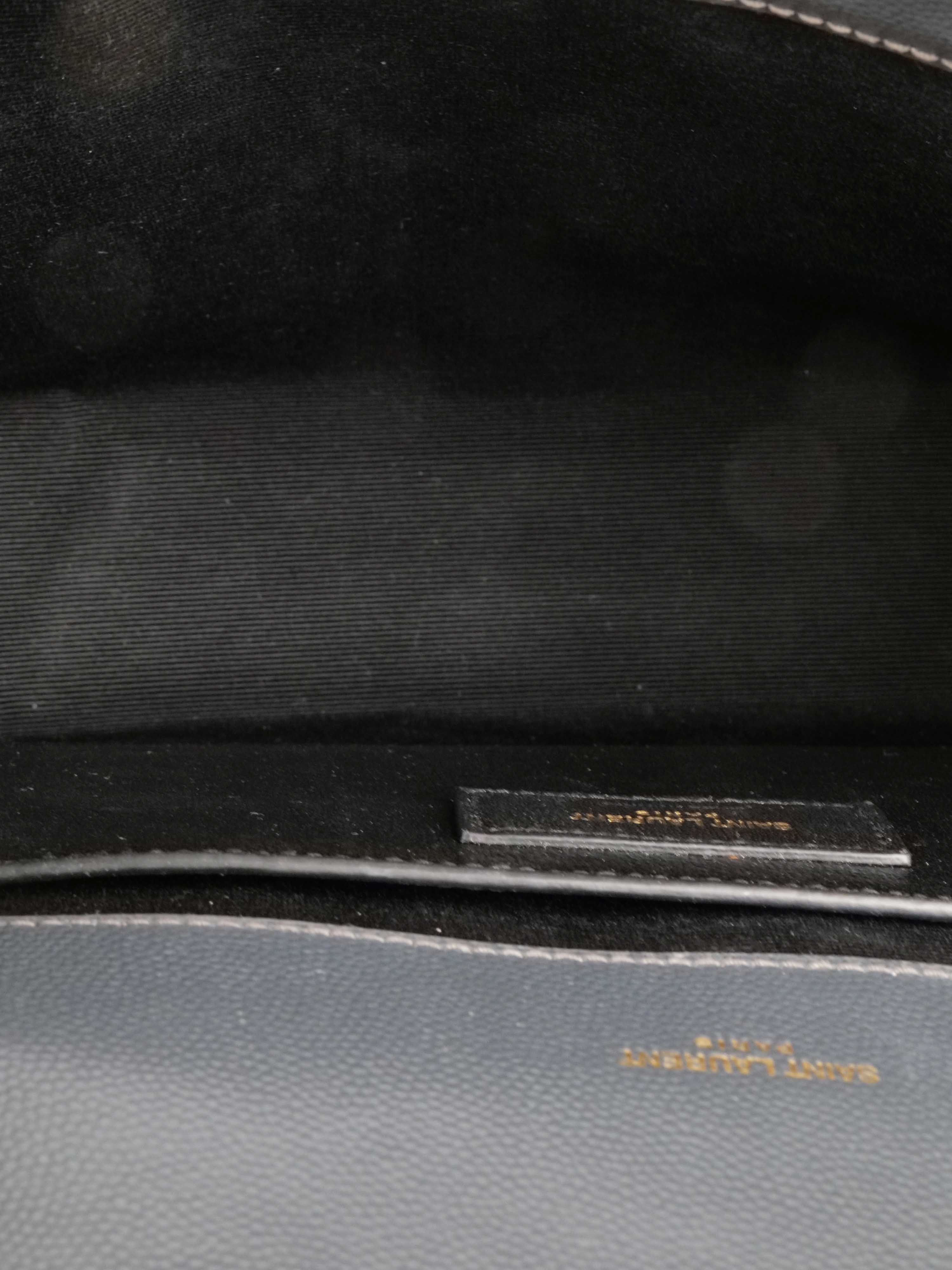 Saint Laurent Medium Cassandra Envelope Bag in Gray - Luxury Crossbody Handbag for Women, Perfect for Work, Date Night & Travel Accessories