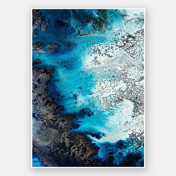 Break Away Unframed Art Print - Modern Abstract Wall Decor for Home, Office & Gifts | Perfect for Living Room, Bedroom & Workspace