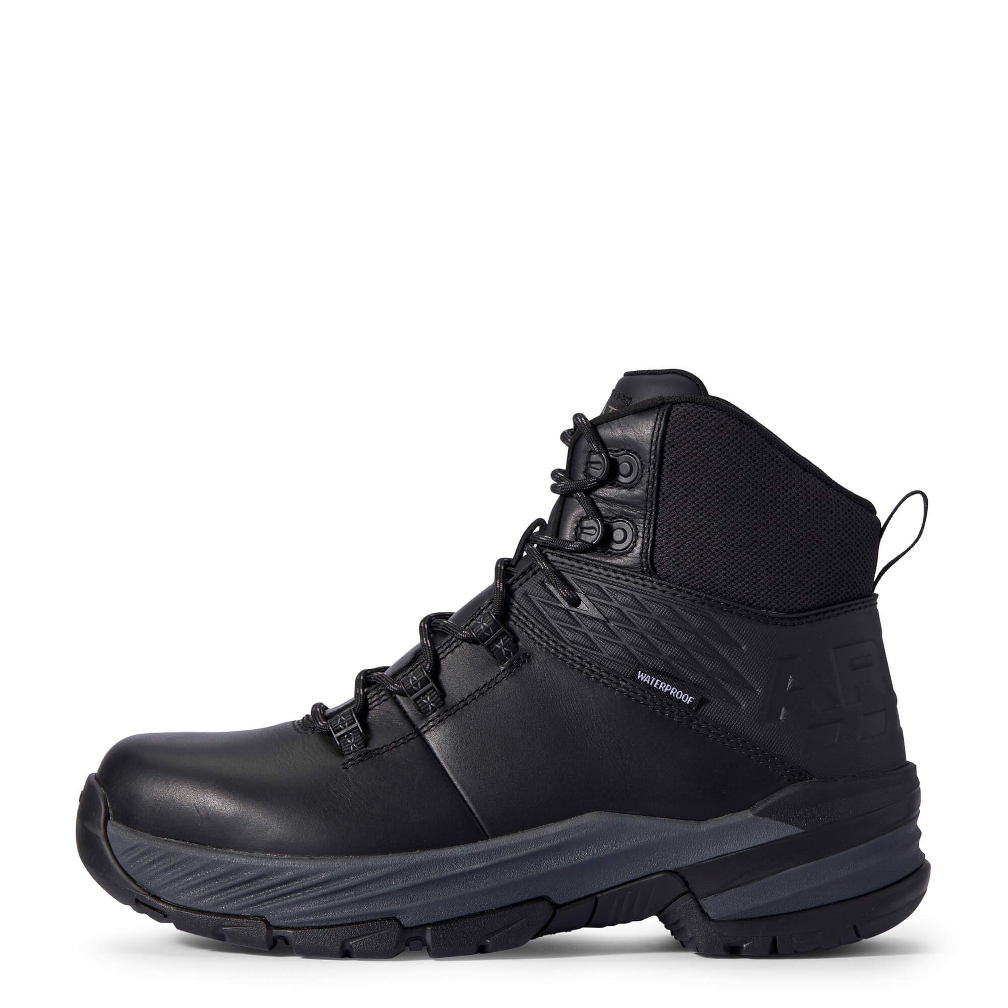 Ariat Men's Stryker 360 Work Boots - Waterproof Steel Toe, Slip Resistant, Comfortable for Construction & Outdoor Work - Perfect for Job Sites, Hiking & Heavy Duty Use