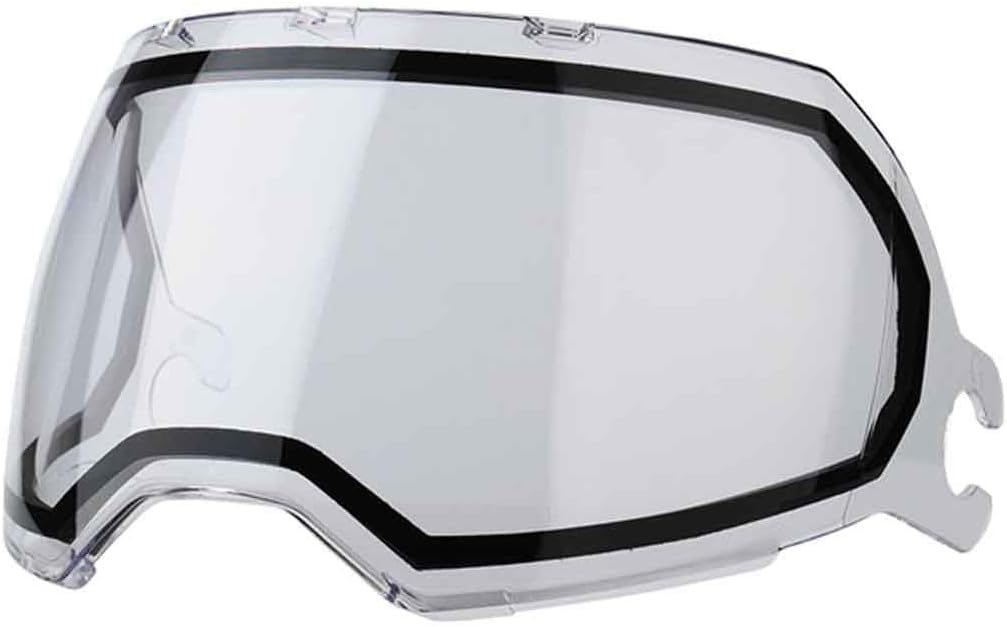 Empire EVS Paintball Mask with HEX Goggle System - 3 Quick Change Thermal Lenses (Clear, Smoke, Silver Mirror) for Outdoor Sports & Tactical Games