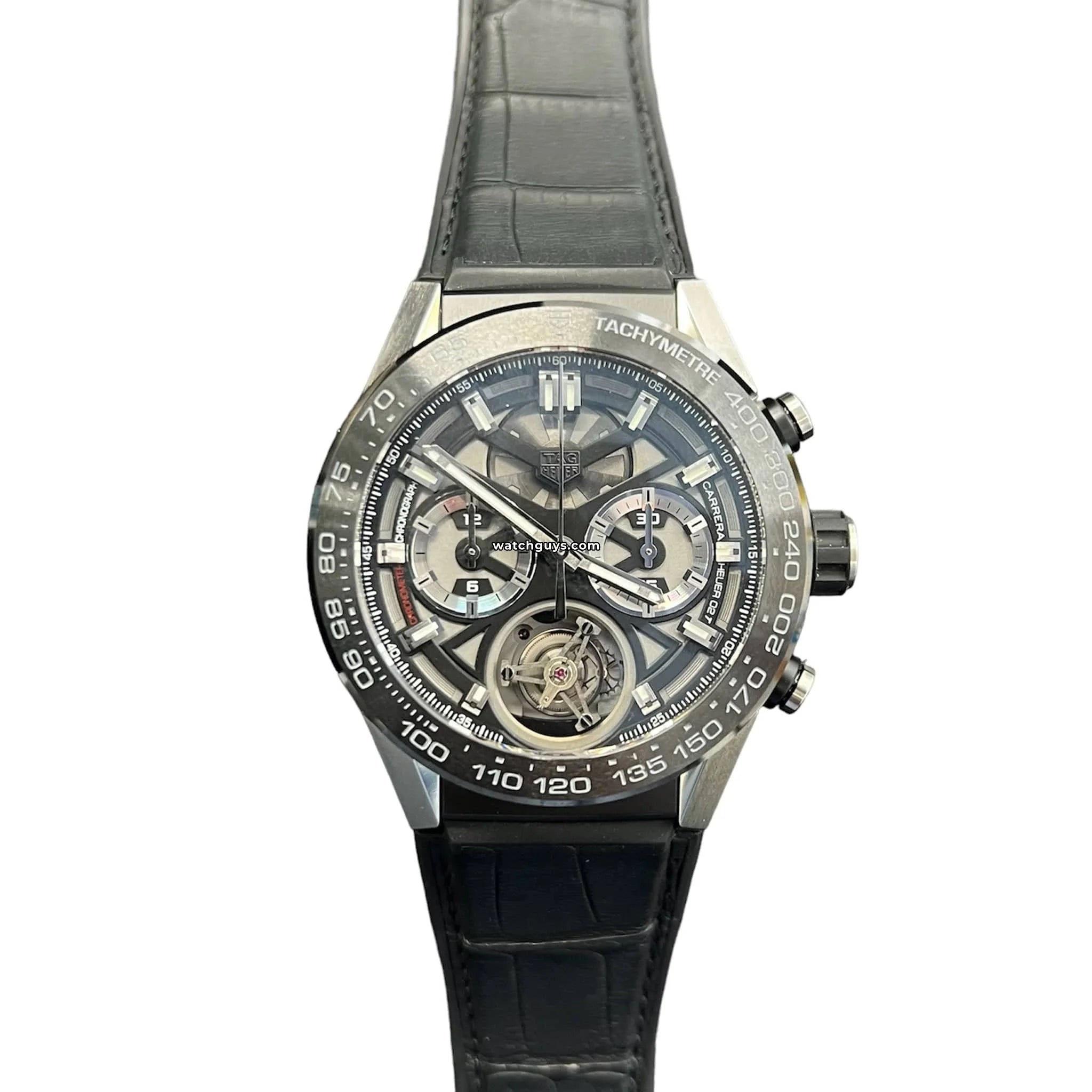 Tag Heuer Carrera Tourbillon CAR5A8Y Luxury Men's Watch - Swiss Automatic Chronograph Timepiece for Business, Gifting & Special Occasions