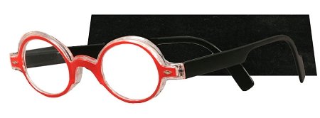 Stylish Peepers Geek Chic Round Reading Glasses for Women & Men - Trendy Blue Light Blocking Readers for Computer Work, Reading & Office Use