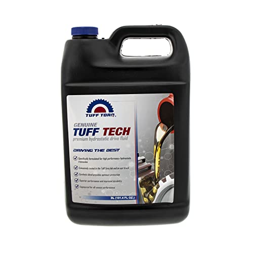 CUB CADET Tuff Tech Oil 3 Liter Bottle - Compatible with XT1, XT2, SLX54, SLX50, ST54 Lawn Tractors - Premium Engine Protection for Smooth Performance - Ideal for Lawn Mower Maintenance & Seasonal Tune-Ups