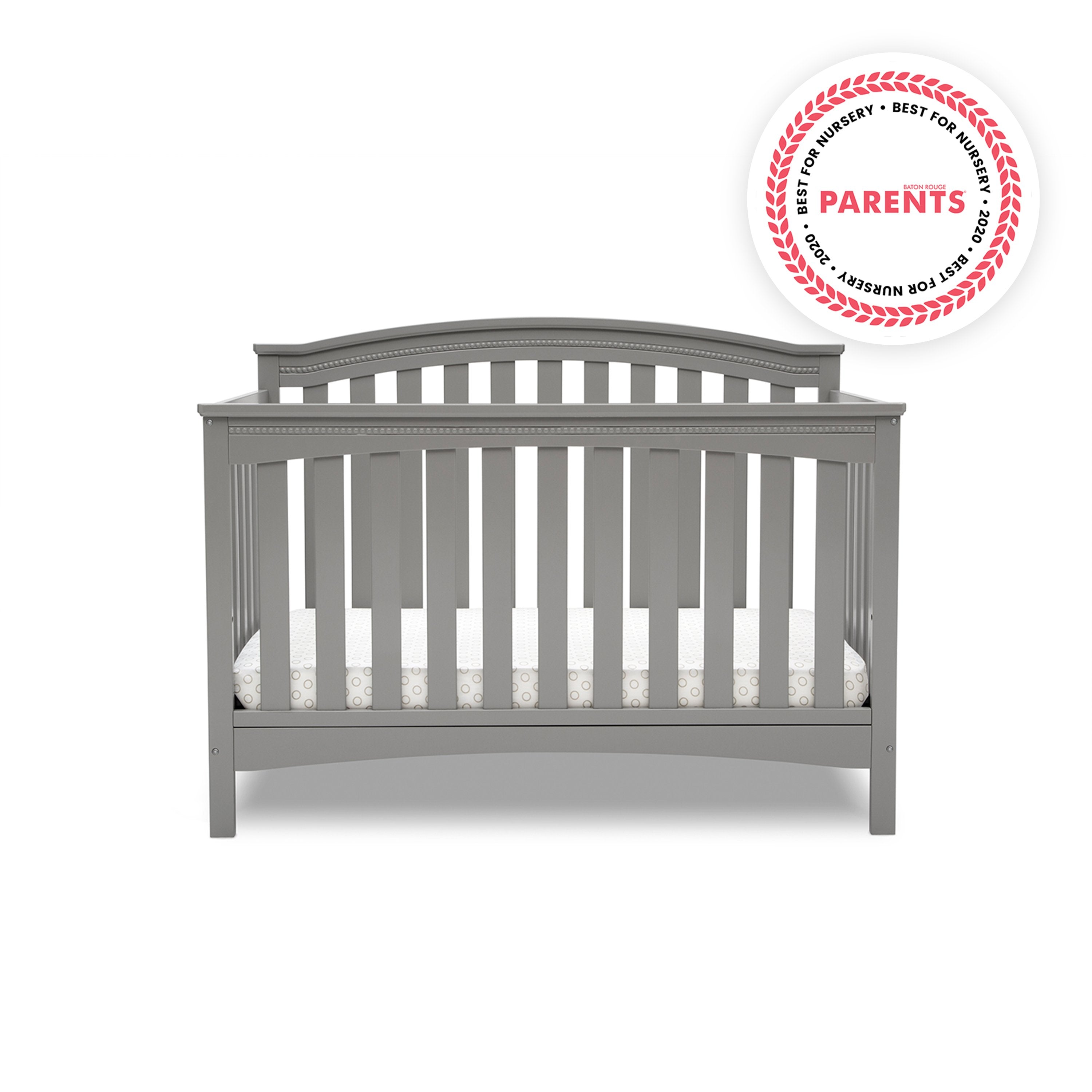 Waverly 6-in-1 Convertible Baby Crib - Toddler Bed, Daybed & Full-Size Bed - Safe Nursery Furniture for Newborns to Teens - Perfect for Baby Rooms & Kids Bedrooms