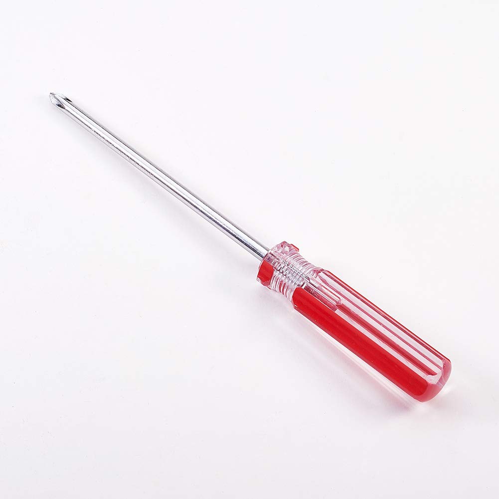 Utoolmart Phillips Screwdriver - 6mm Magnetic Cross Head Tip, 125mm 45# Steel Shaft with 85mm Ergonomic Plastic Handle | Perfect for Home Repair, DIY Projects & Craft Work | Ideal for Furniture Assembly, Electronics Repair & Household Maintenance
