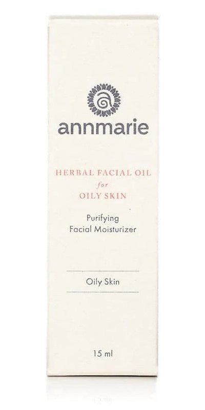 Organic Herbal Facial Oil for Oily Skin - Lightweight, Non-Greasy Formula for Acne Control & Hydration - Perfect for Daily Skincare Routine & Nighttime Use