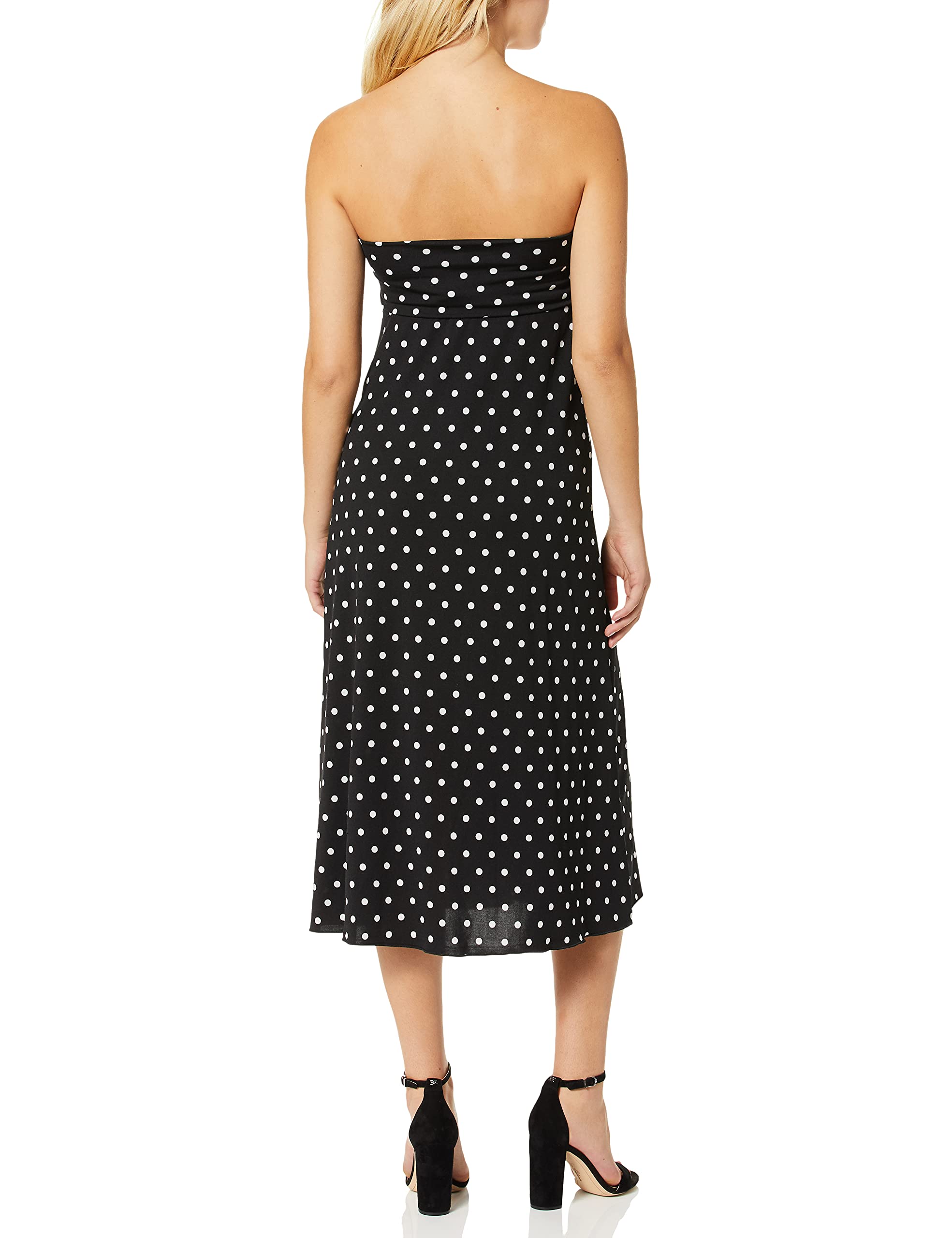 Star Vixen Women's Fold Over Waist Maxi Skirt - Flowy Long Skirt with Elastic High Waist for Summer, Beach, and Casual Outfits