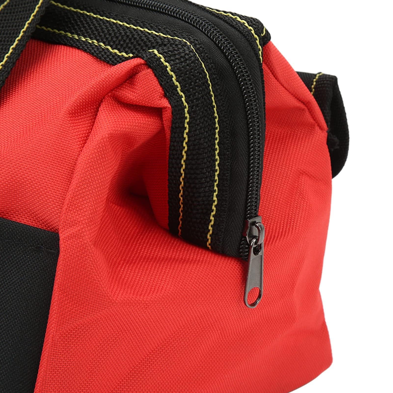 Durable 13in Waterproof Tool Storage Bag - 1680D Double Strand Oxford Cloth, Multi-Pocket Wide Mouth Organizer for Home, Workshop & DIY Tools | Perfect for Contractors, Handymen & Home Improvement Projects