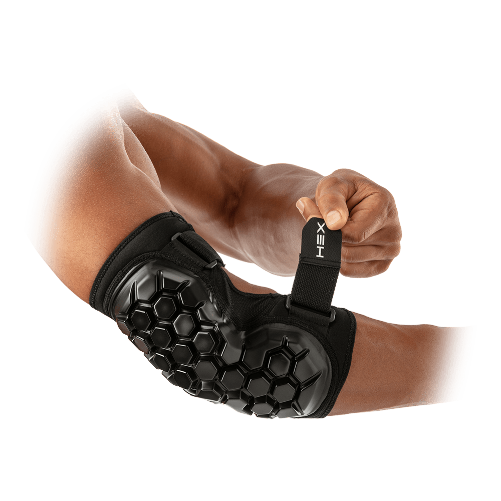 HEX® High Impact Elbow Guard - Protective Gear for Skateboarding, Cycling & Extreme Sports - Durable & Comfortable Armor for Active Lifestyles