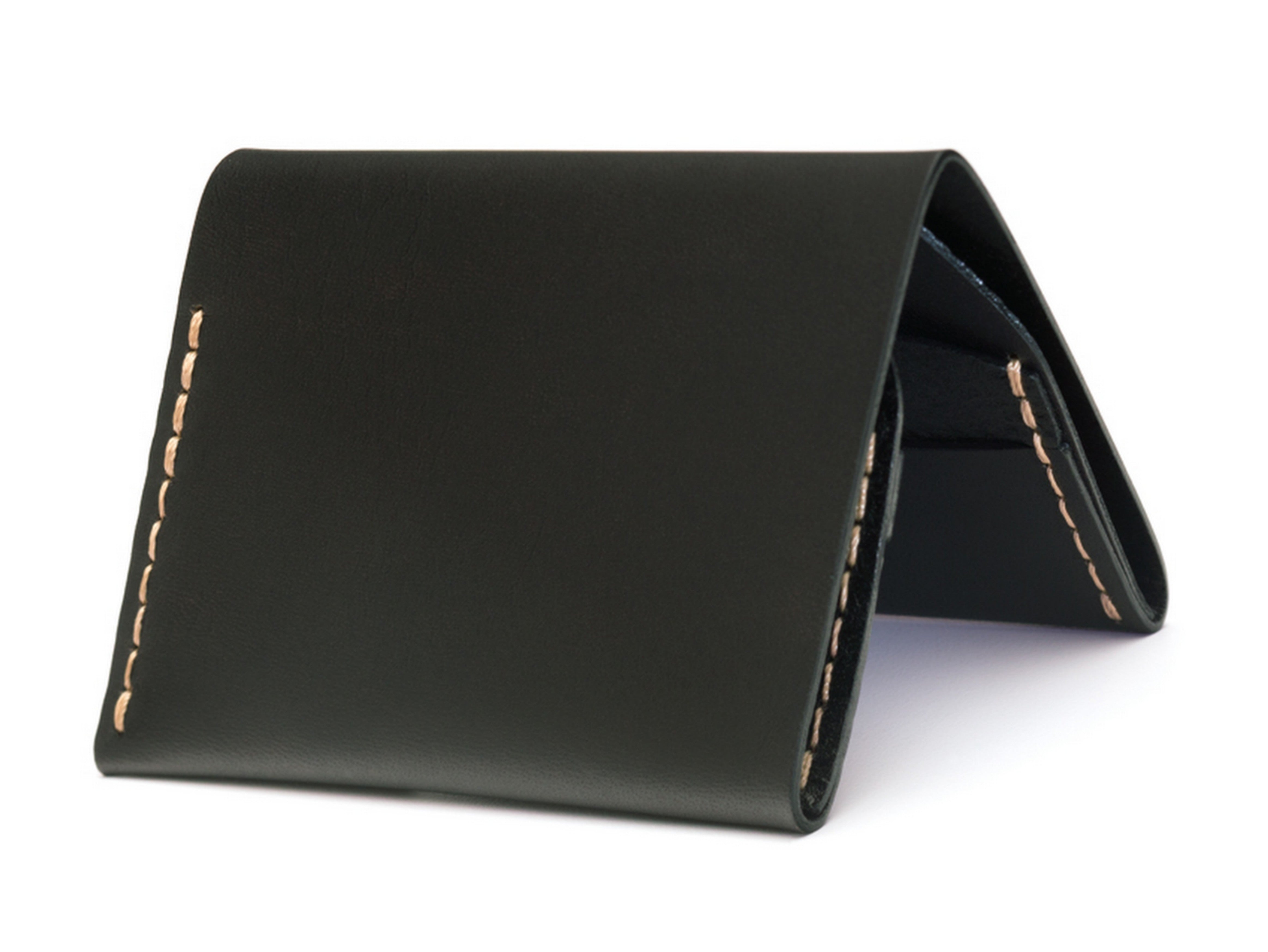 Ezra Arthur No. 4 Genuine Leather Wallet for Men - Slim RFID Blocking Bifold Wallet (Olive Green) - Perfect for Everyday Carry, Travel & Business