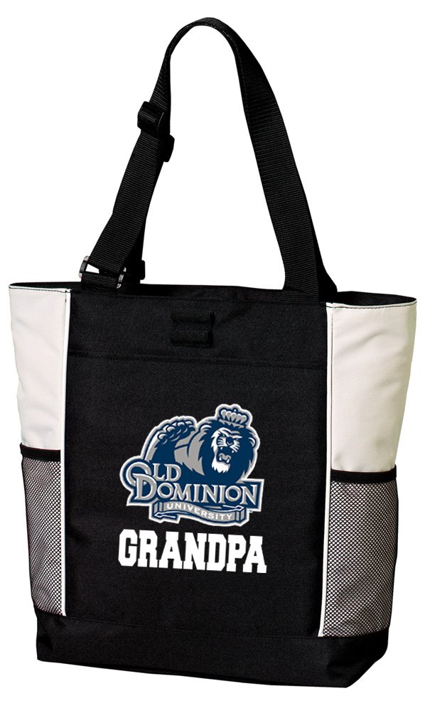 ODU Grandpa Tote Bags | Old Dominion University Tote Bags for Beach, Pool, Travel & Campus Life | Durable & Stylish College Totes for Students & Alumni