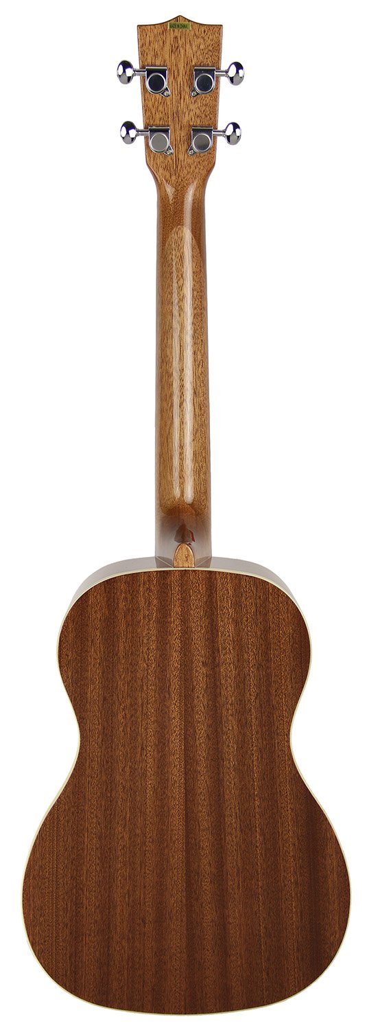 Kala KA-BG Mahogany Baritone Ukulele - Gloss Finish, Natural Wood Tone | Perfect for Beginners, Professionals & Live Performances