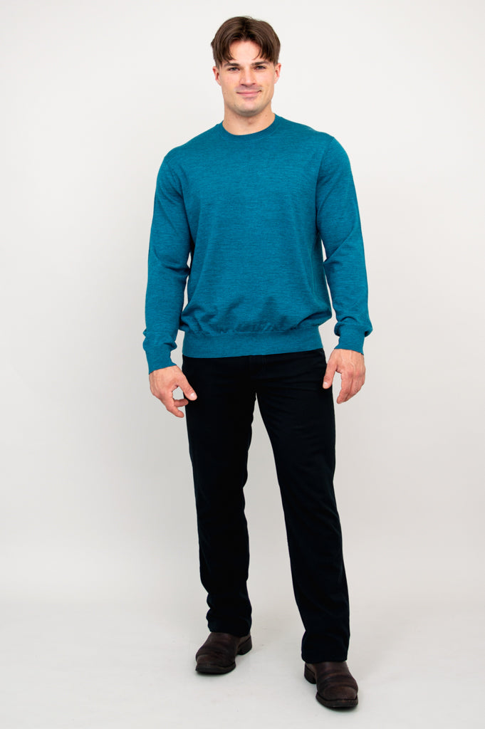 Premium 100% Merino Wool Fraser Sweater for Women - Soft & Warm Forest Green Pullover - Perfect for Outdoor Adventures & Cozy Winter Fashion