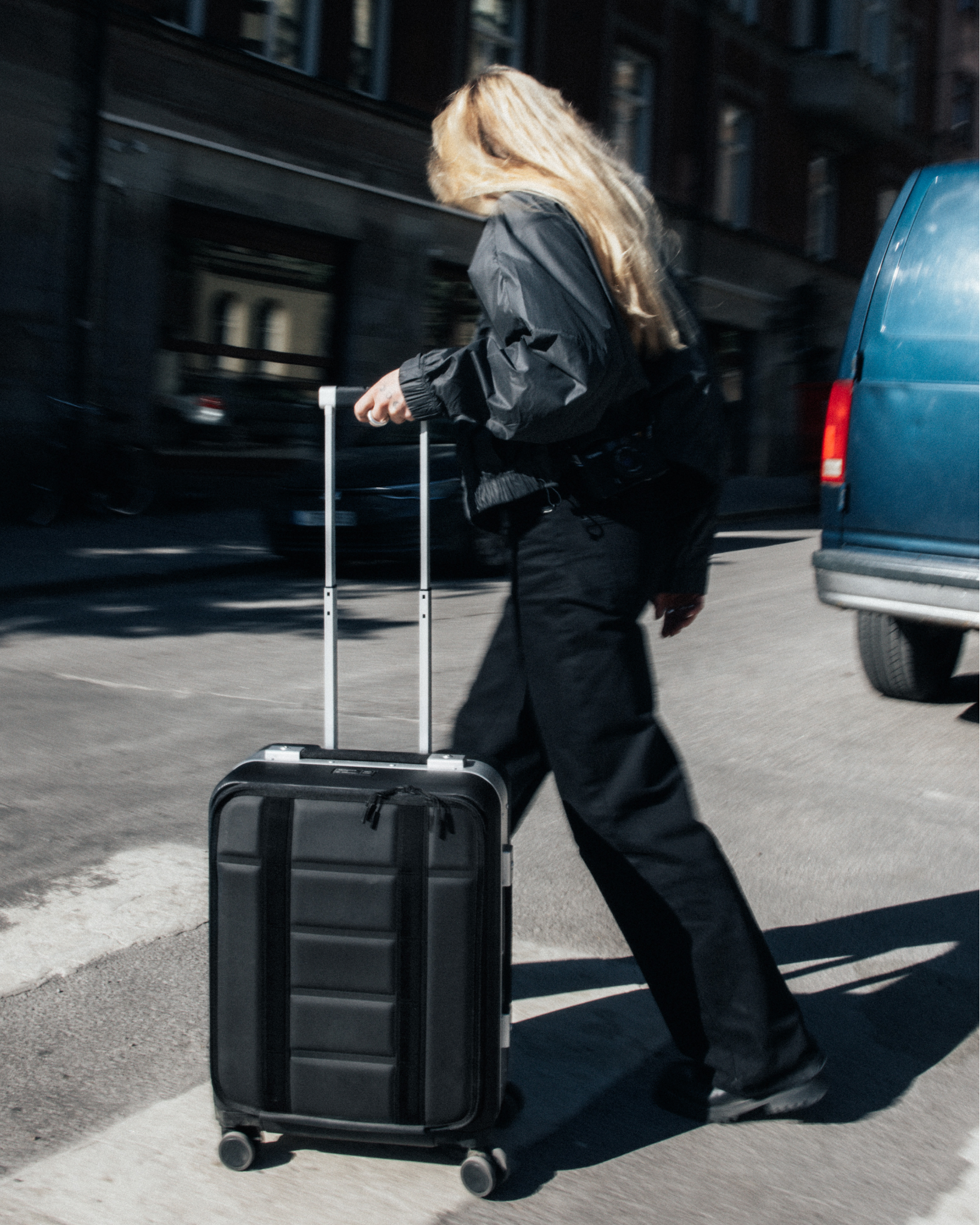 DB Journey Ramverk Pro Front Access Carry On Luggage - Lightweight & Durable Suitcase for Business Travel & Weekend Getaways