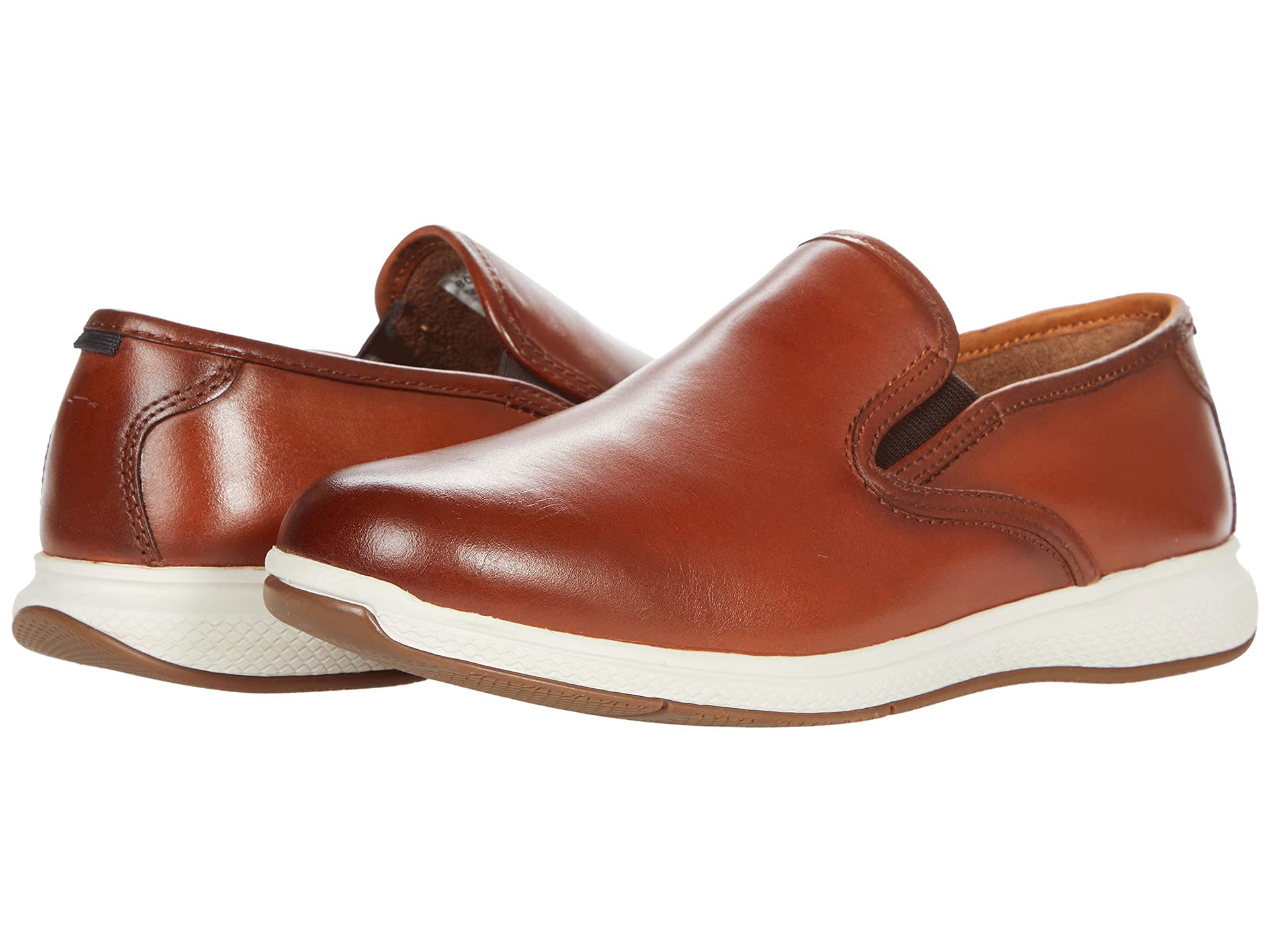 Florsheim Boys Great Lakes Plain Slip-On Shoes - Toddler Little Kid Big Kid Sizes - Comfortable Casual School & Play Shoes for Kids