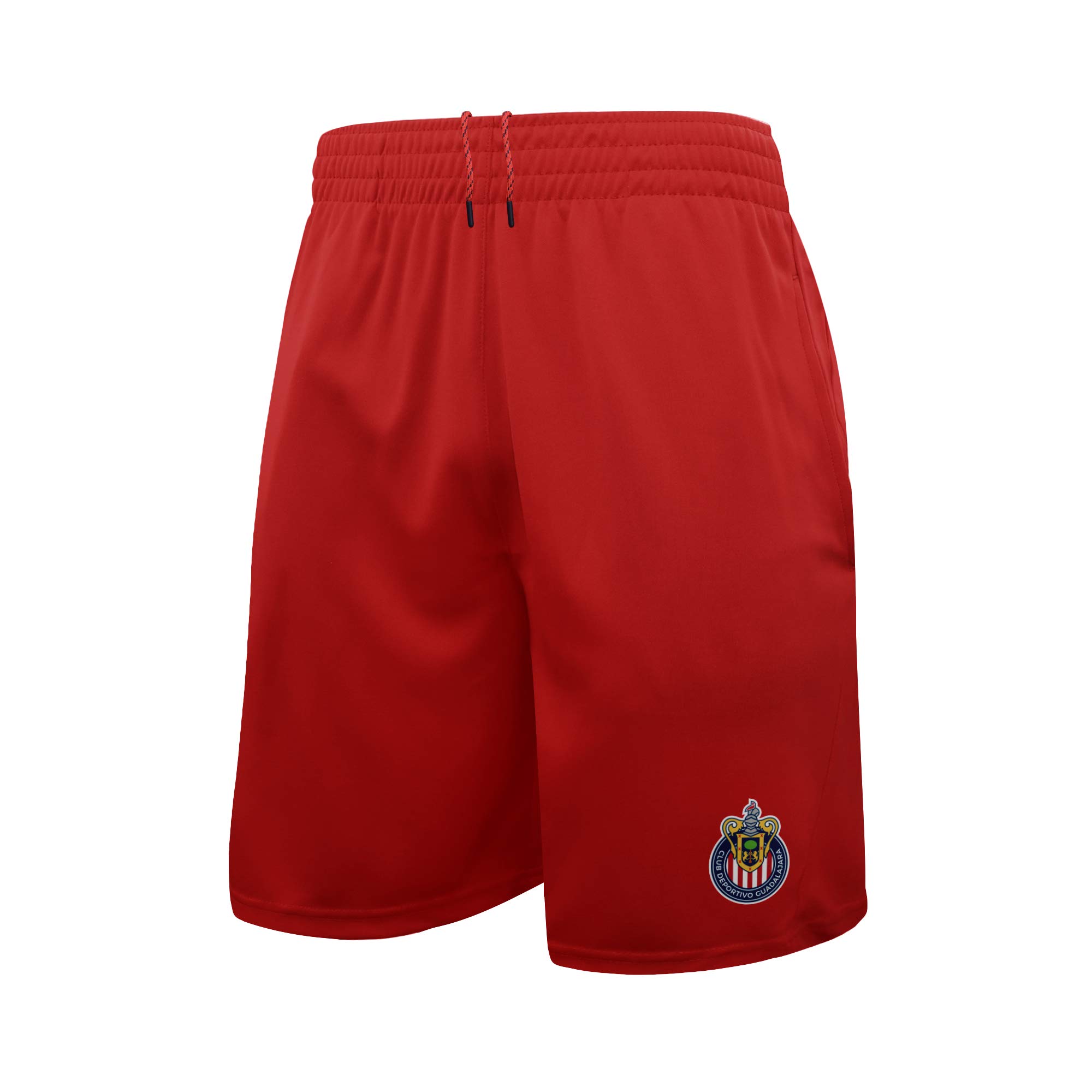 Icon Sports Men's Soccer Shorts - Official Adult Football Club Athletic Running Shorts with Moisture-Wicking Fabric for Workout & Training | Perfect for Soccer, Running, Gym & Outdoor Sports