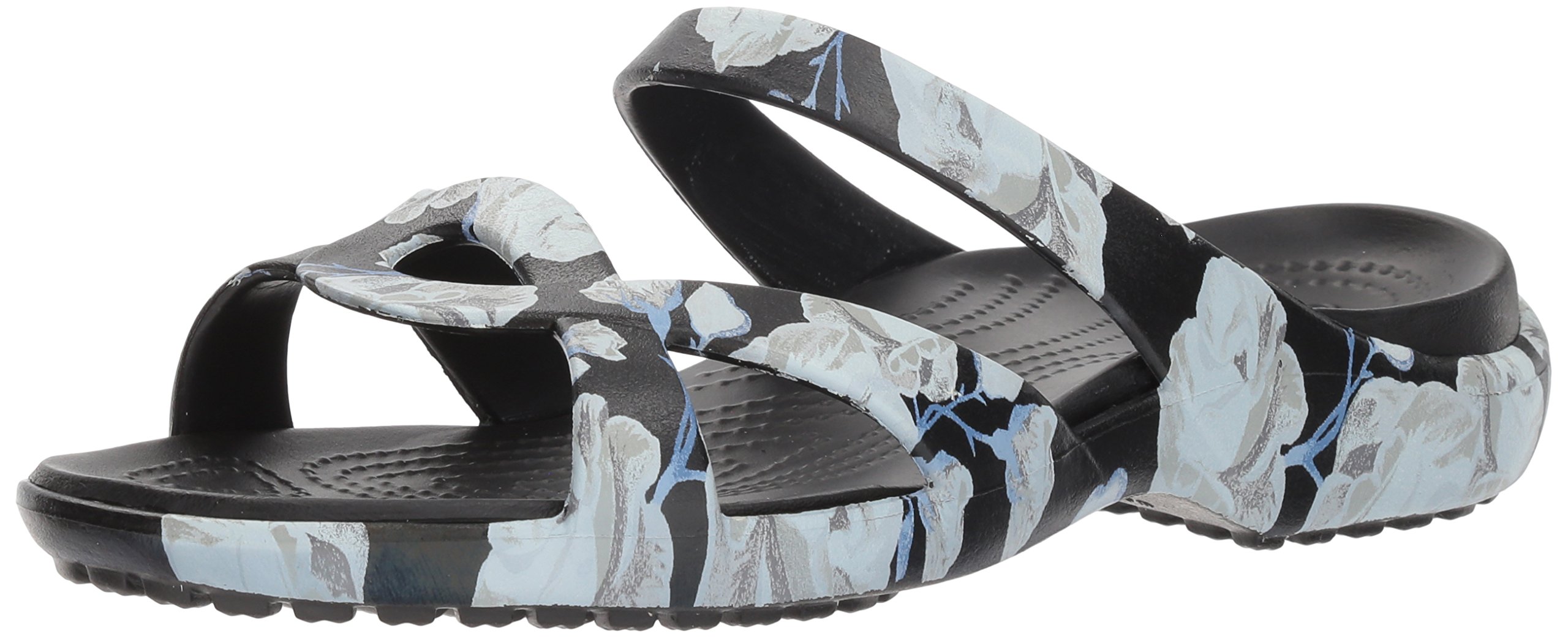 Crocs Women's Meleen Twist Graphic Sandal Flat Slide - Comfortable Summer Slides for Women, Beach Shoes, Pool Slides, Casual Outdoor Wear