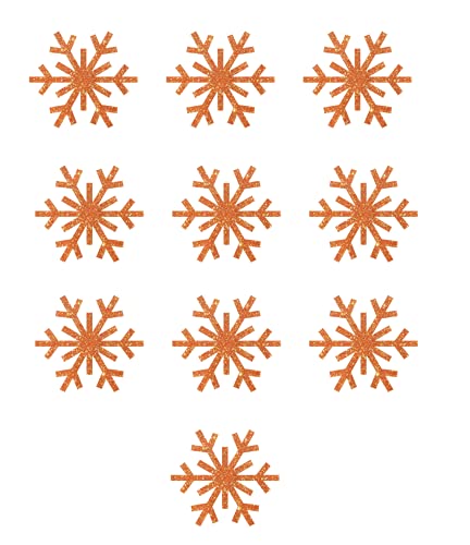 Orange Glitter