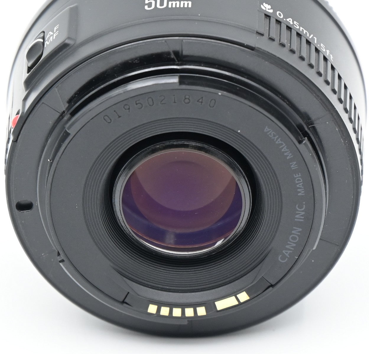 Used Canon EF 50mm f/1.8 II Lens for DSLR Cameras - Perfect for Portrait, Low Light & Street Photography