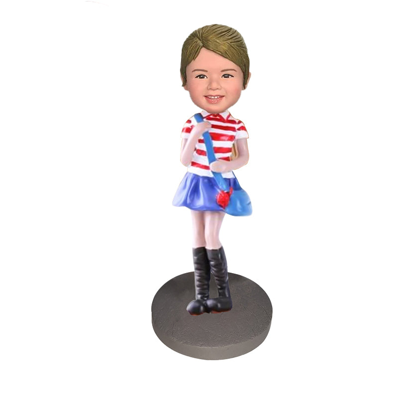 Personalized Student Bobblehead - Custom Graduation Gift, College & High School Memorabilia - Perfect for Dorm Decor, Graduation Parties & Alumni Gifts