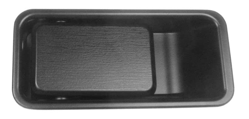 Black Left Exterior Door Handle for 1987-2006 Jeep Wrangler - Driver Side Replacement Part - Perfect for Off-Roading & Daily Driving