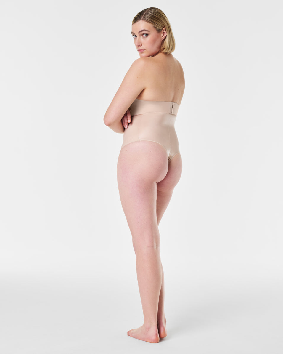 SPANX Shapewear Invisible High Waisted Thong for Women - Seamless Slimming Underwear for Everyday Comfort & Confidence | Perfect for Work, Date Night & Special Occasions