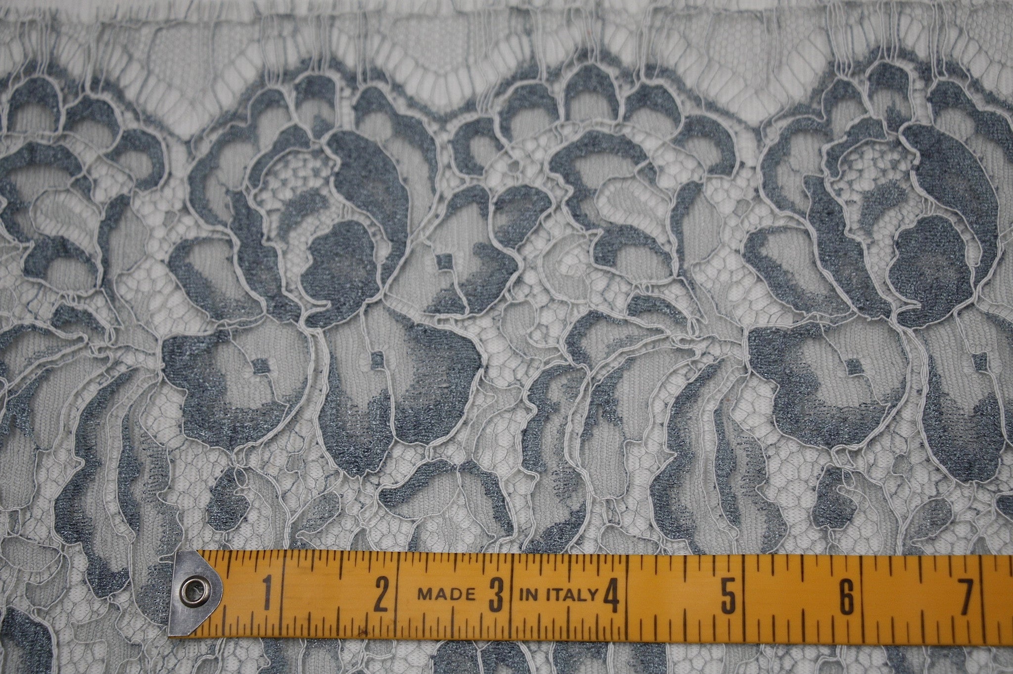 Claudette Elegant Corded Lace Trim - Perfect for Wedding Dresses, Evening Gowns & Special Occasion Attire