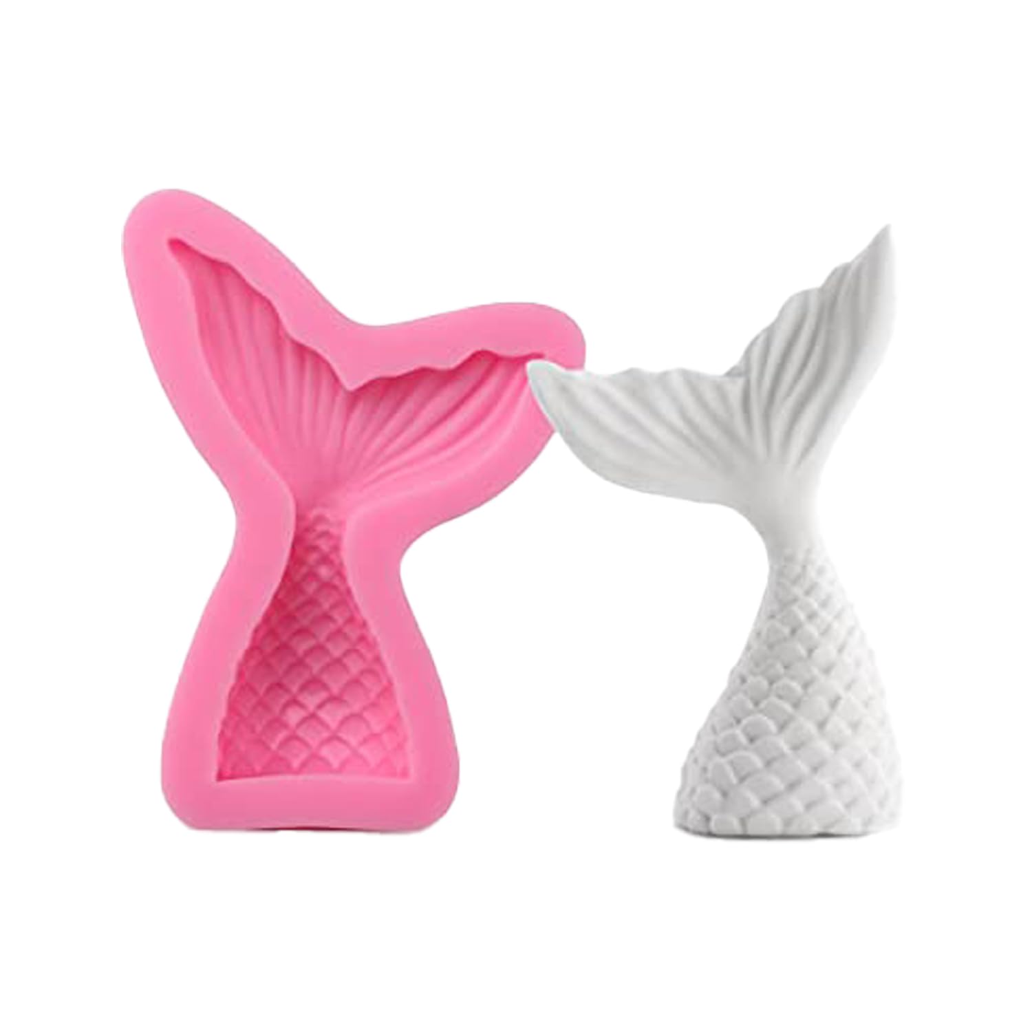 Premium Silicone Fondant Mold for Cake Decorating - Mermaid Tail Design | Baking Tools for Birthday, Wedding, and Party Cakes | Reusable & Non-Stick Chocolate Butter Flour Molds