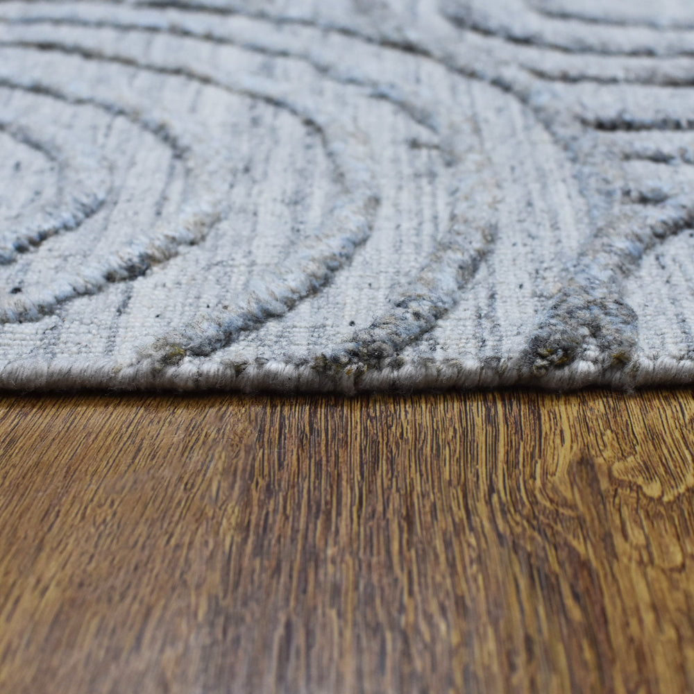 Handwoven Braided Jute Rug - Natural Fiber Floor Mat for Living Room, Bedroom, or Boho Home Decor